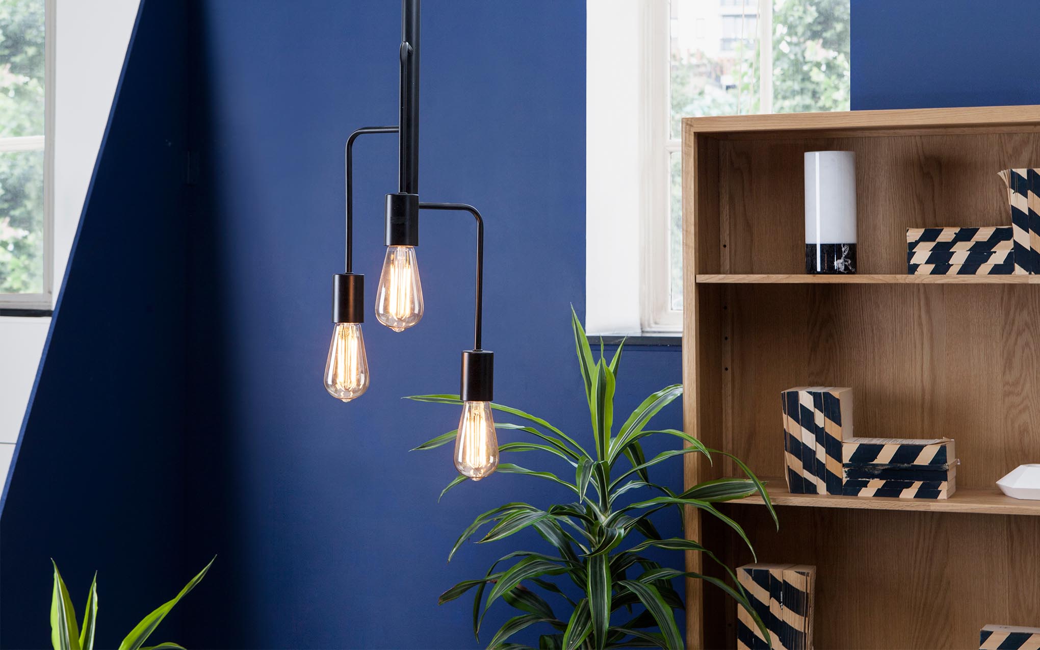 Squirrel cage E27 LED bulb