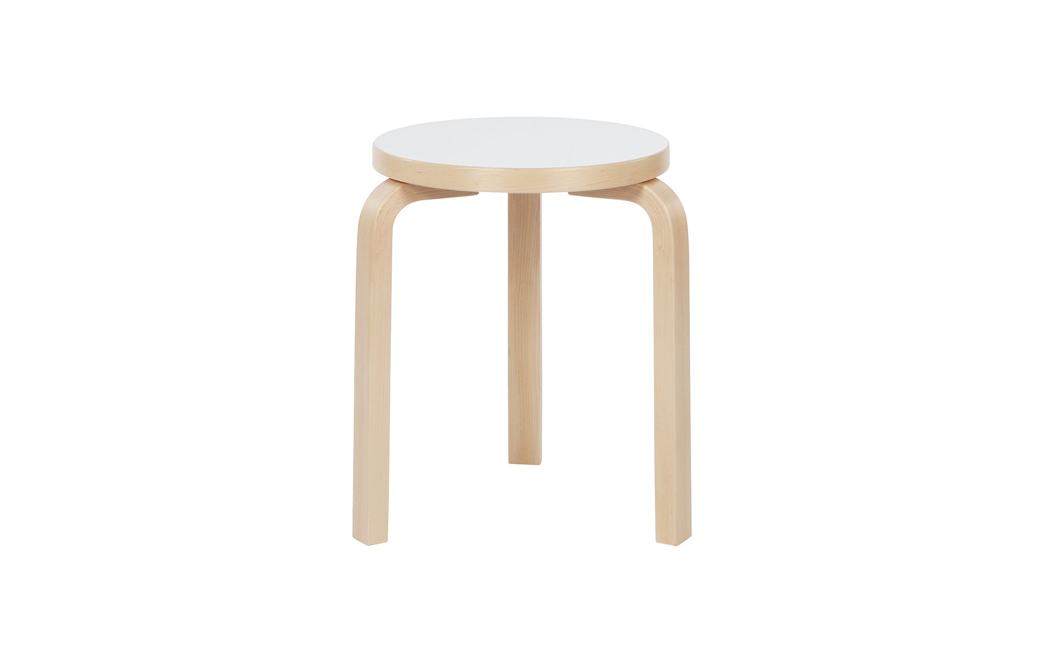 Stool 60 - 3 legs by Alvar Aalto for Artek | SCP