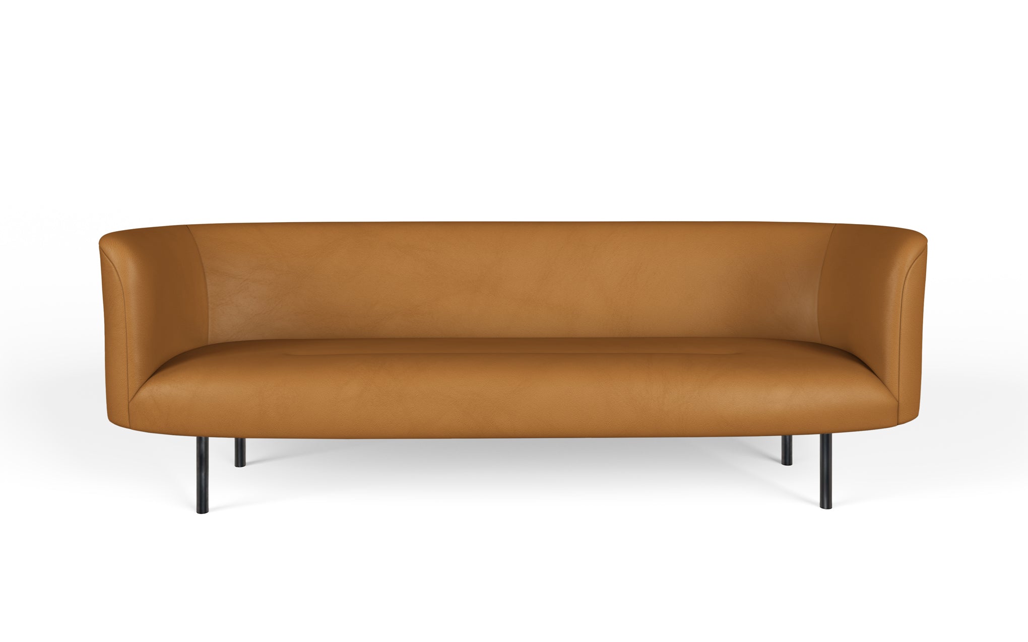 Continuous three seat sofa - sprung seat
