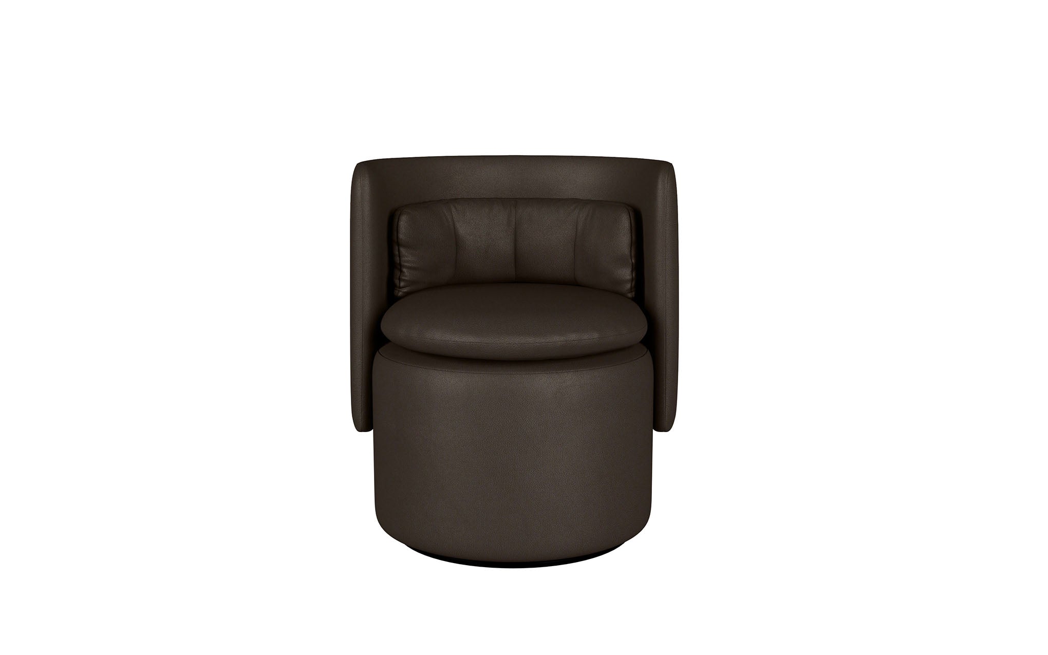 Group cocktail chair with fixed base