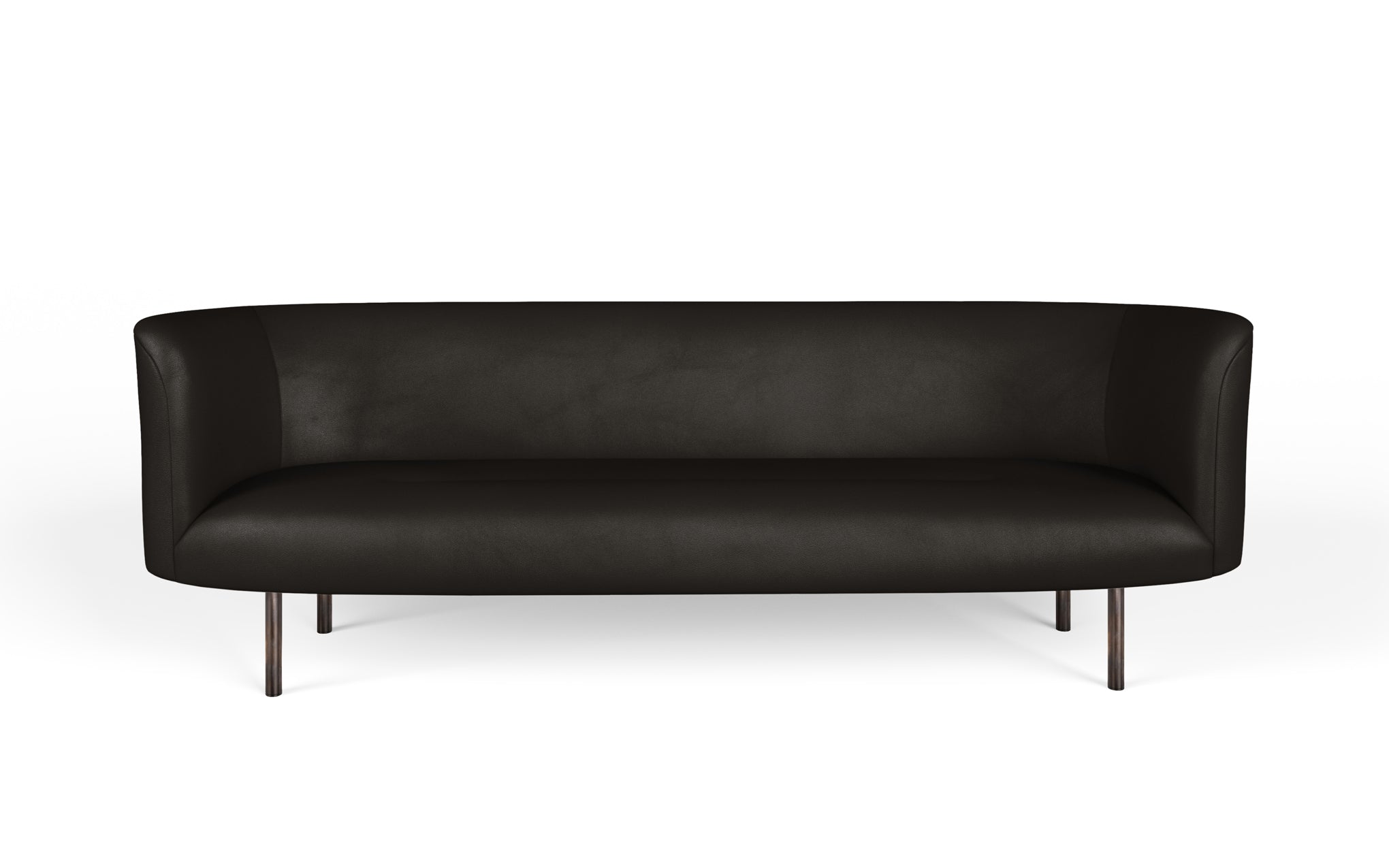 Continuous three seat sofa - sprung seat