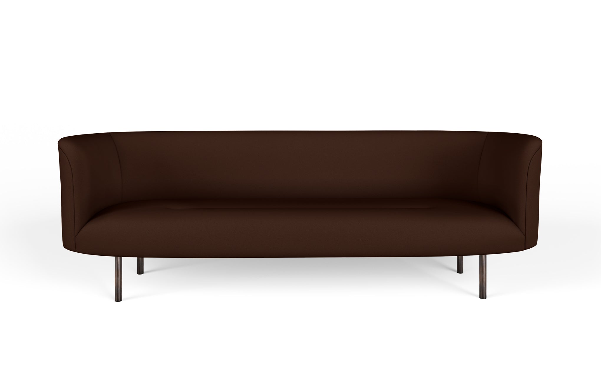 Continuous three seat sofa - sprung seat