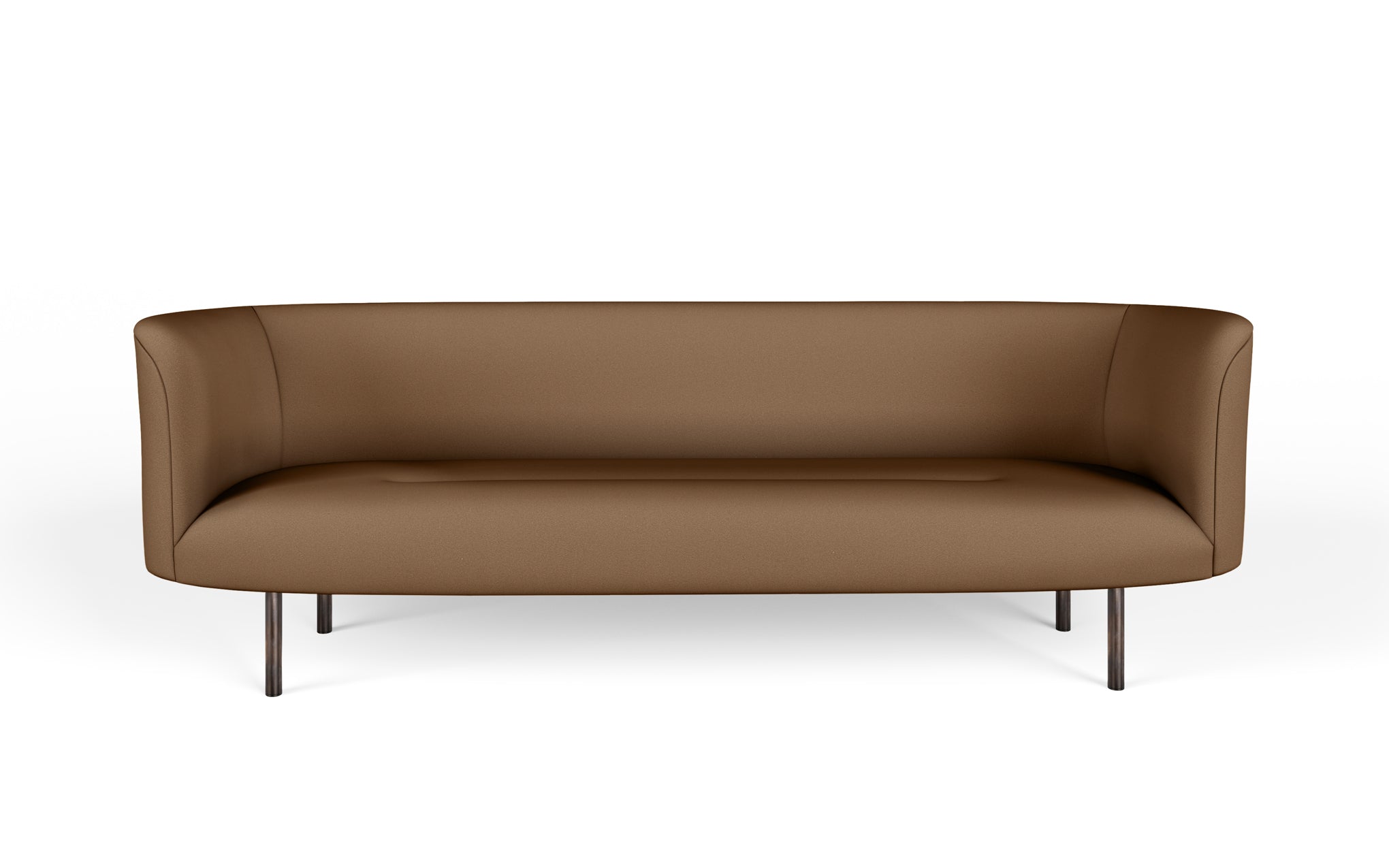 Continuous three seat sofa - sprung seat