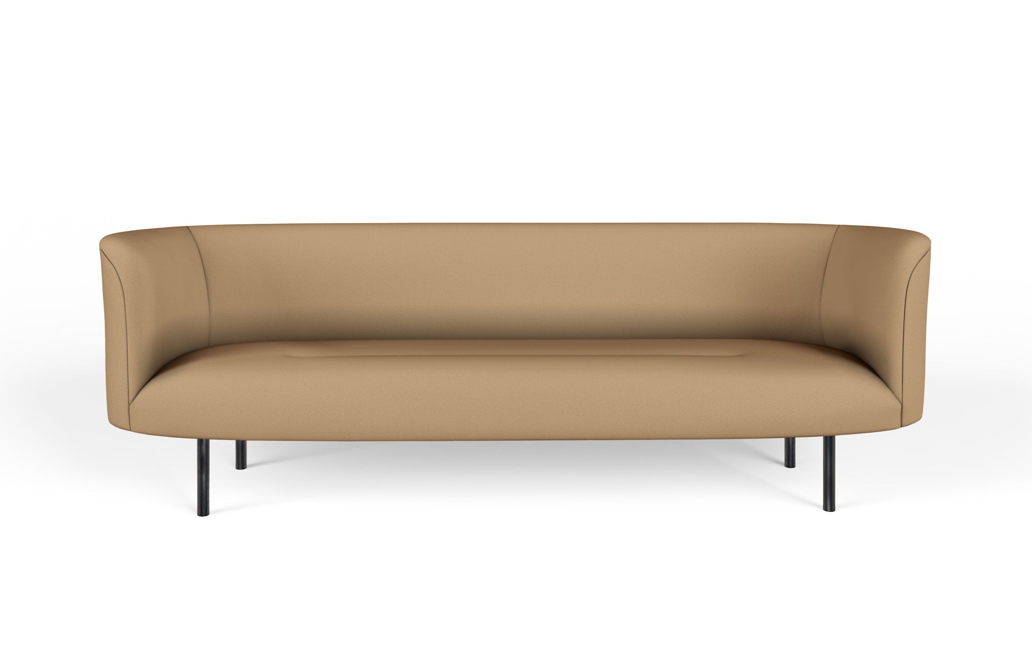 Continuous three seat sofa - sprung seat