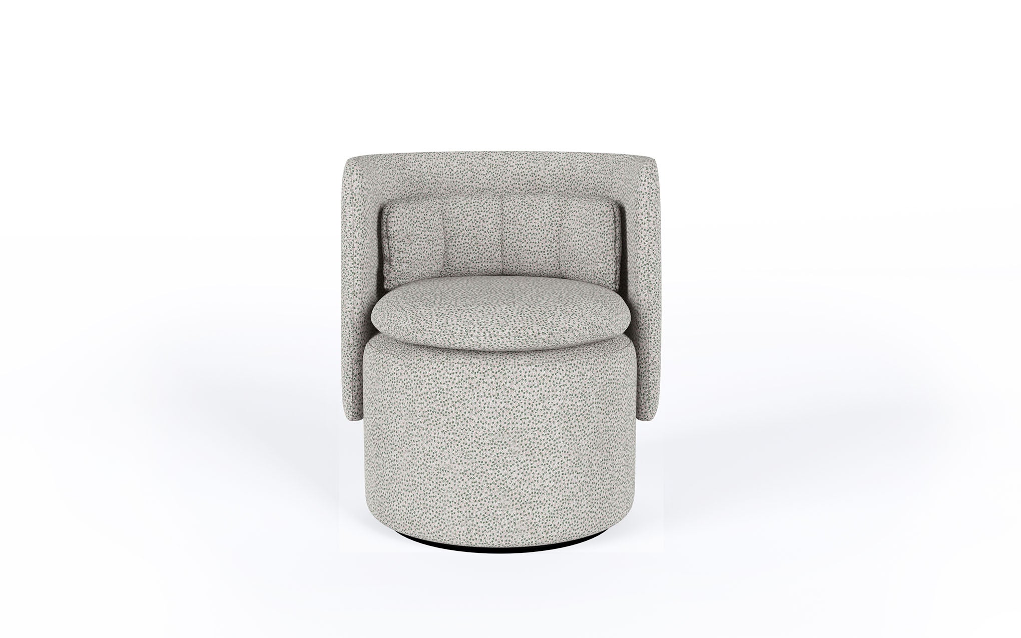 Group cocktail chair with fixed base