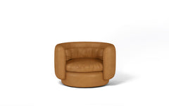 Group armchair with swivel base - informal