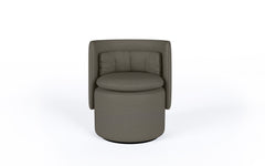 Group cocktail chair with fixed base