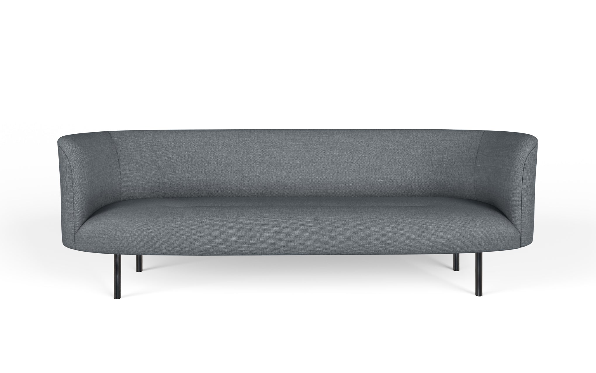 Continuous three seat sofa - sprung seat