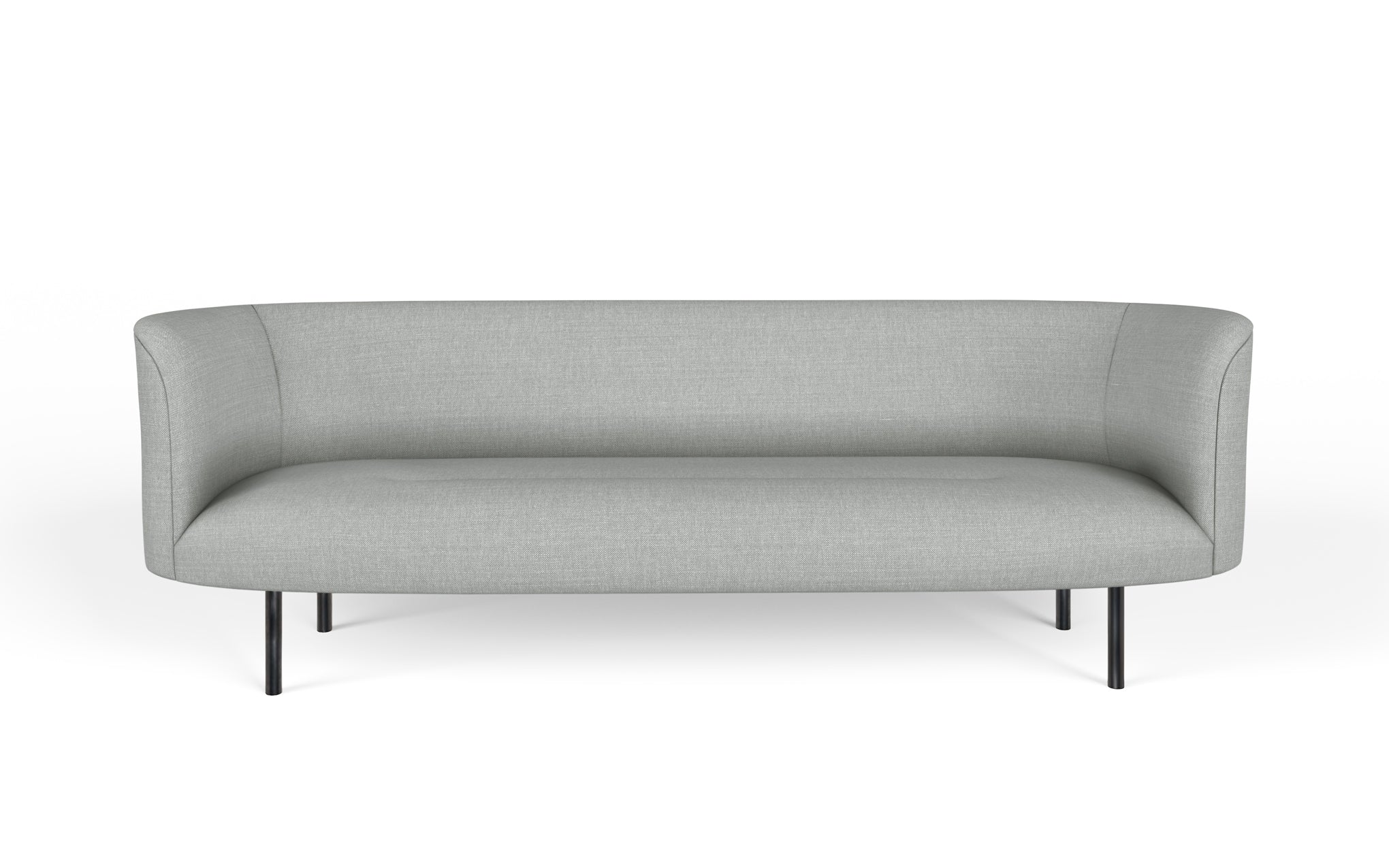 Continuous three seat sofa - sprung seat