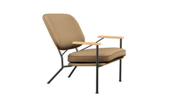 Orlando armchair with oak arms