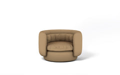 Group armchair with swivel base - informal