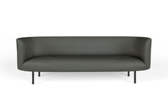 Continuous three seat sofa - sprung seat