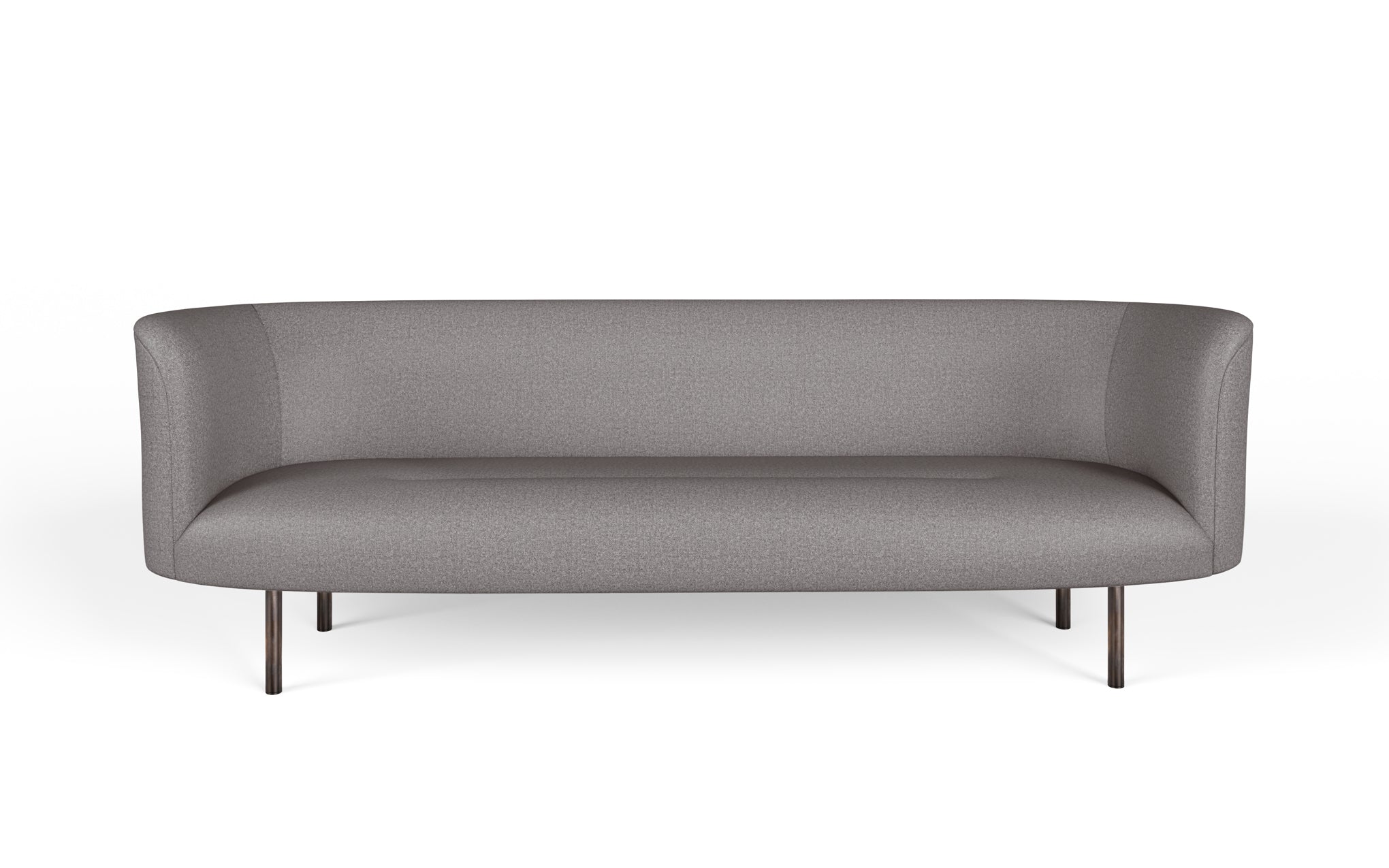 Continuous three seat sofa - sprung seat