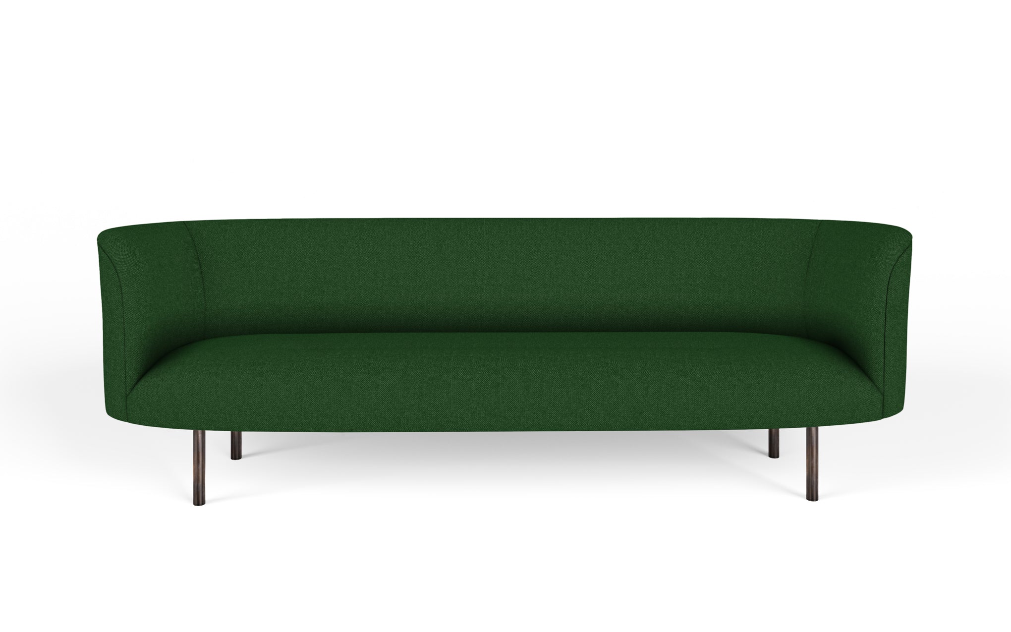 Continuous three seat sofa - sprung seat