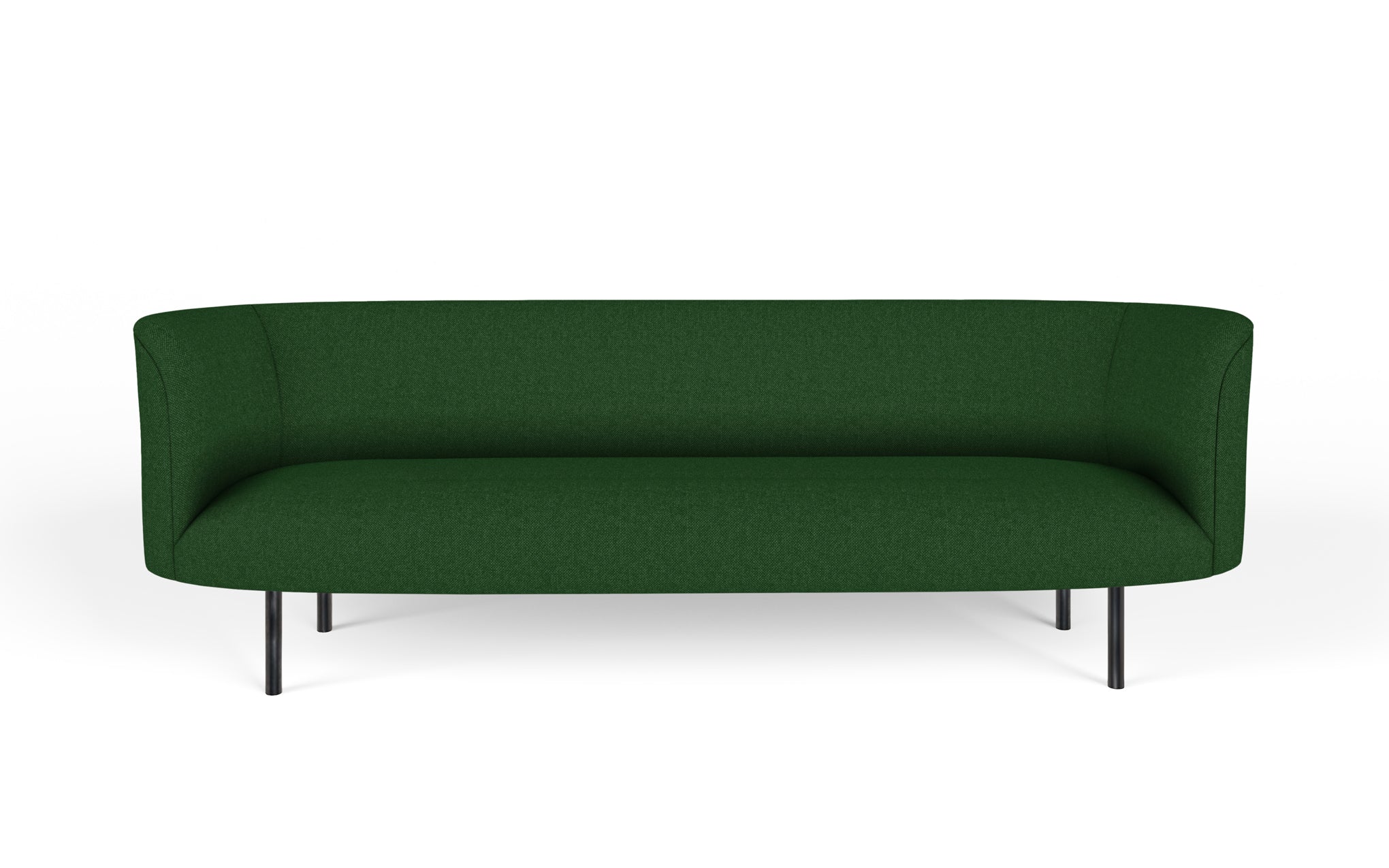 Continuous three seat sofa - sprung seat