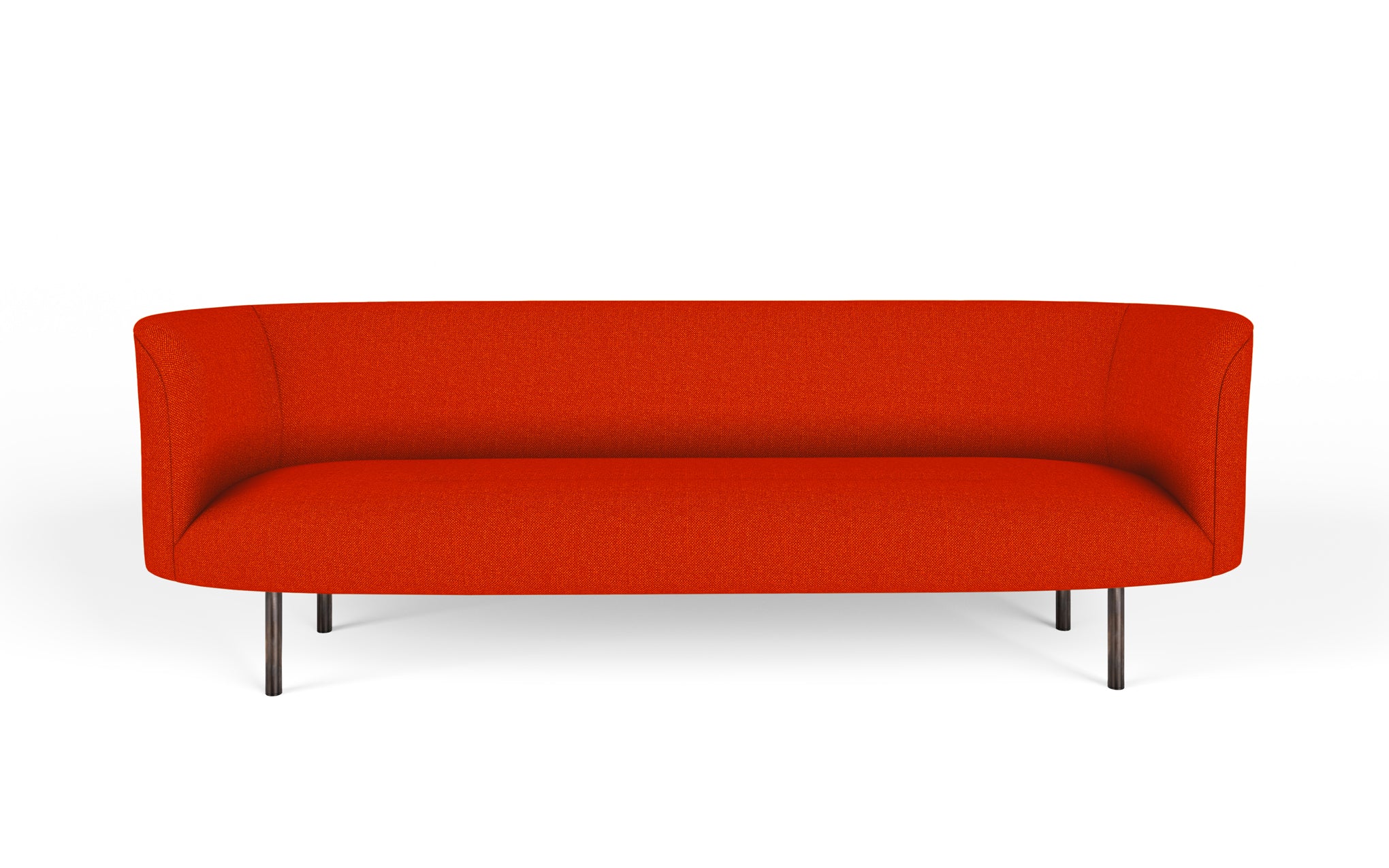 Continuous three seat sofa - sprung seat