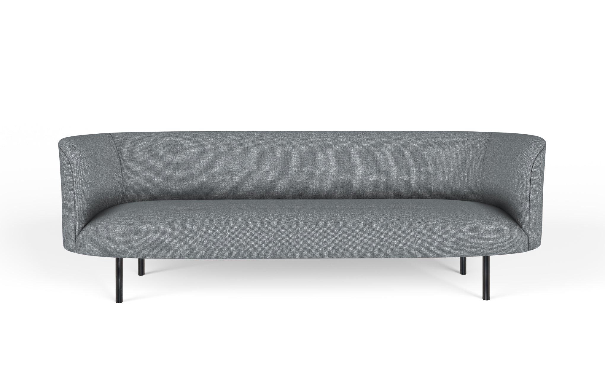 Continuous three seat sofa - sprung seat