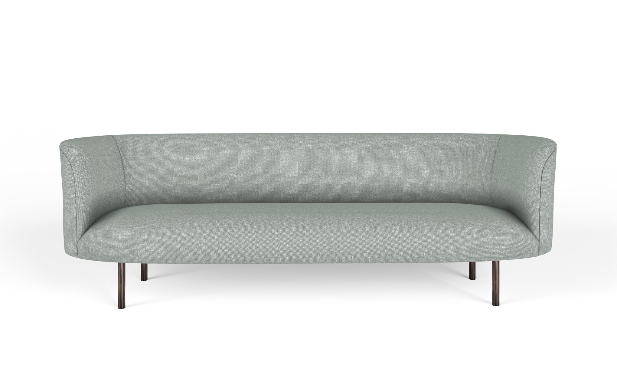 Continuous three seat sofa - sprung seat