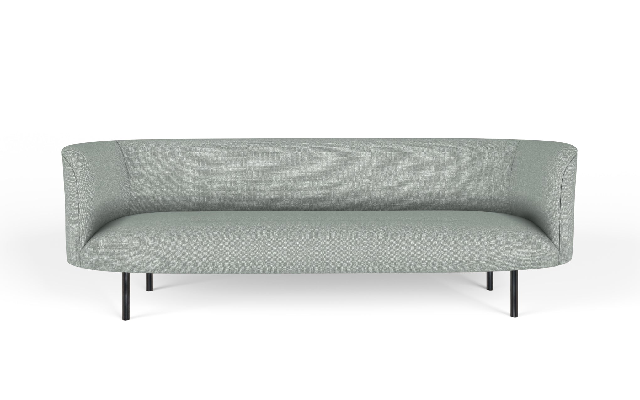 Continuous three seat sofa - sprung seat