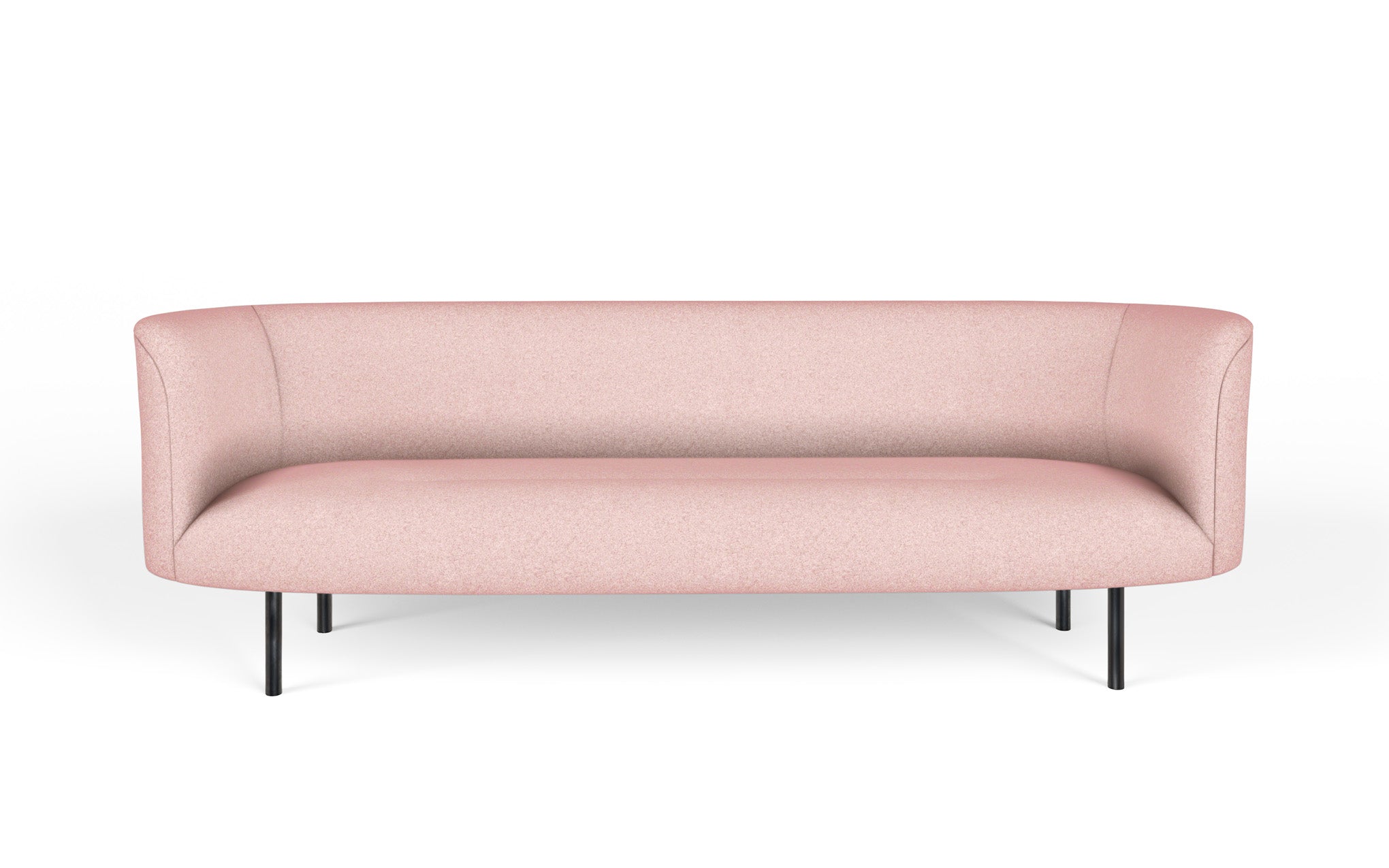 Continuous three seat sofa - sprung seat