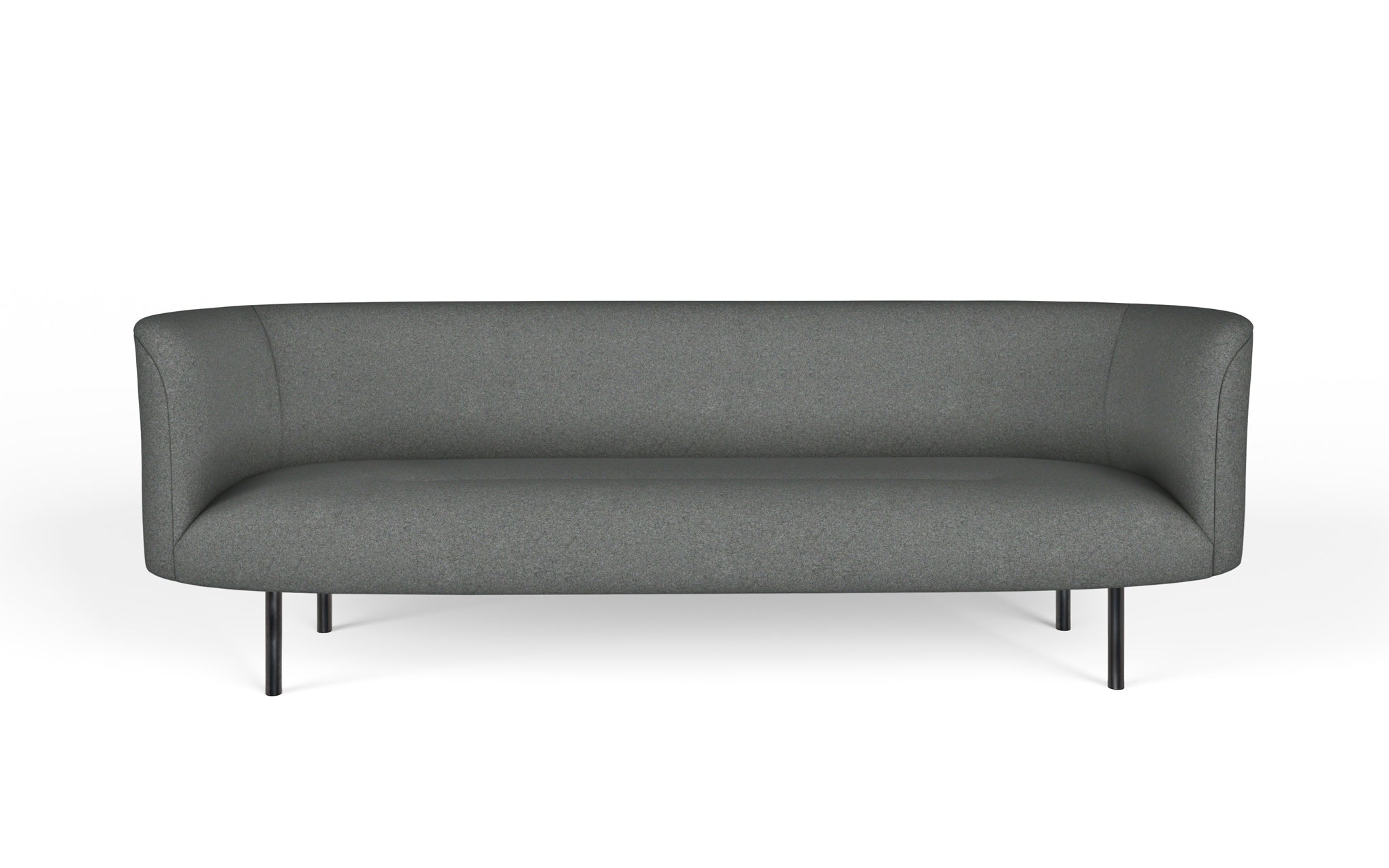 Continuous three seat sofa - sprung seat