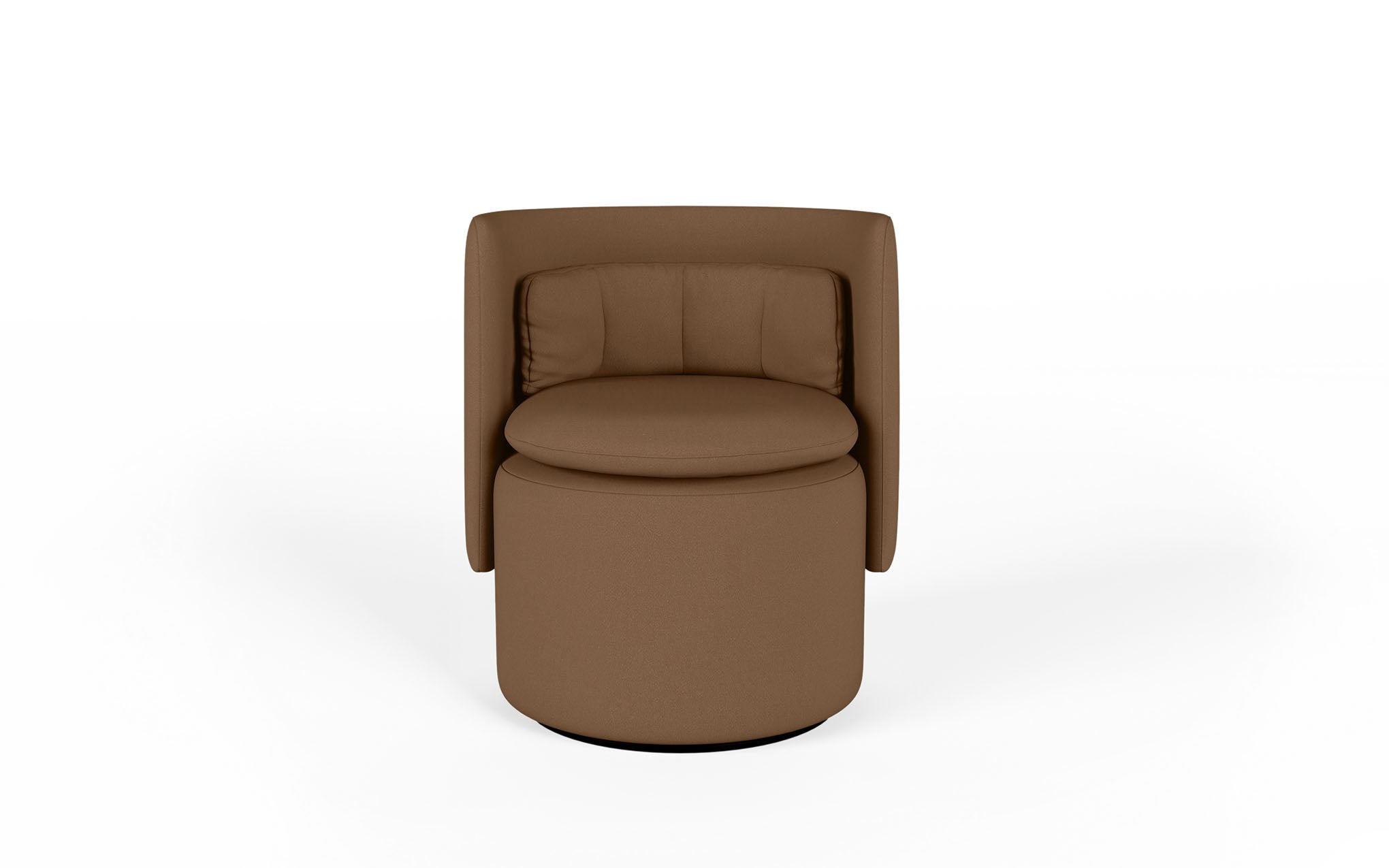 Group cocktail chair with fixed base