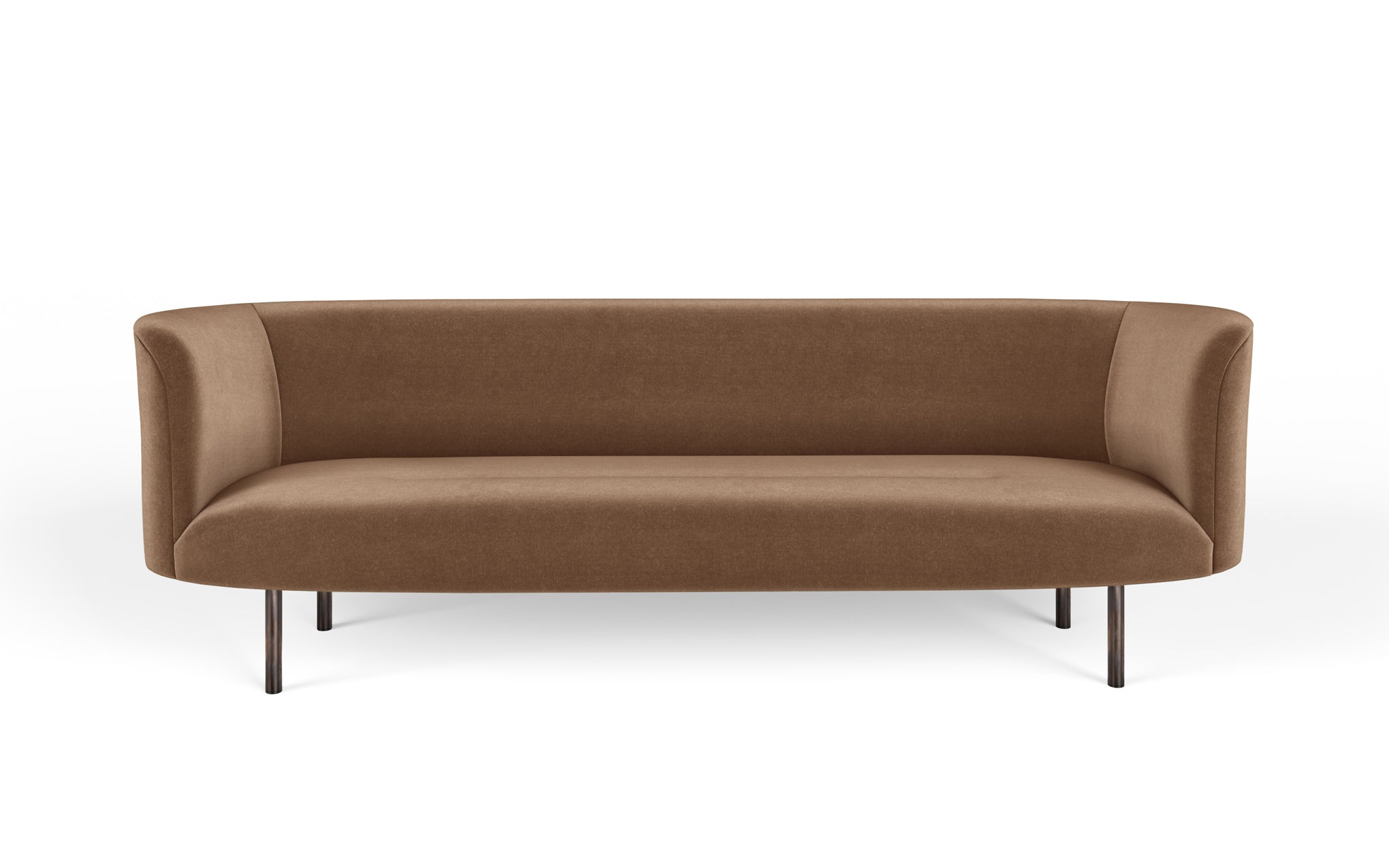 Continuous three seat sofa - sprung seat