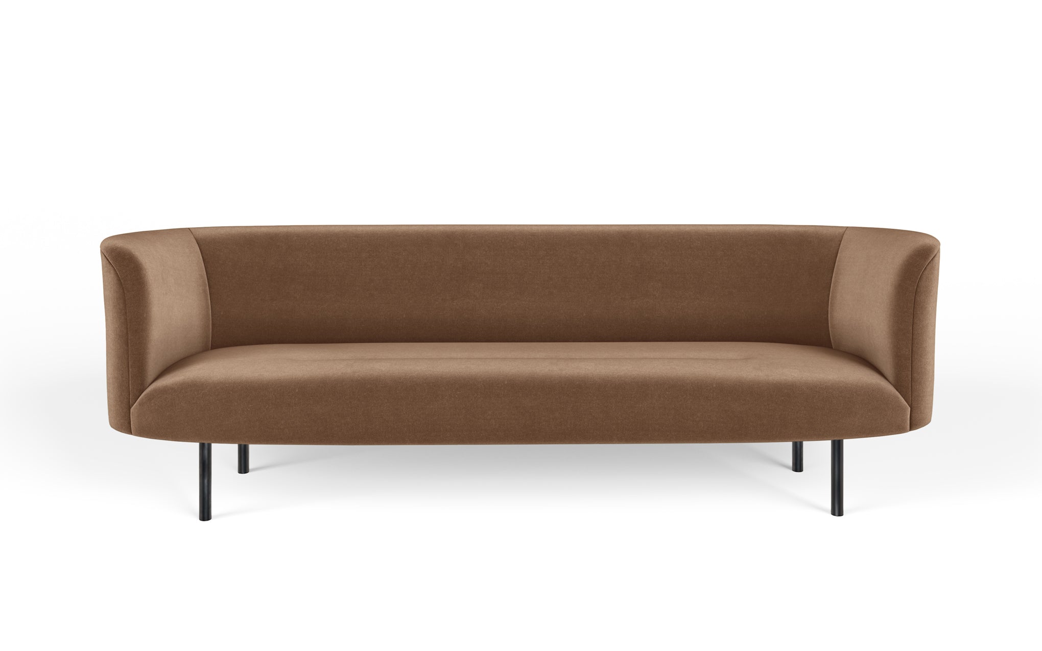 Continuous three seat sofa - sprung seat