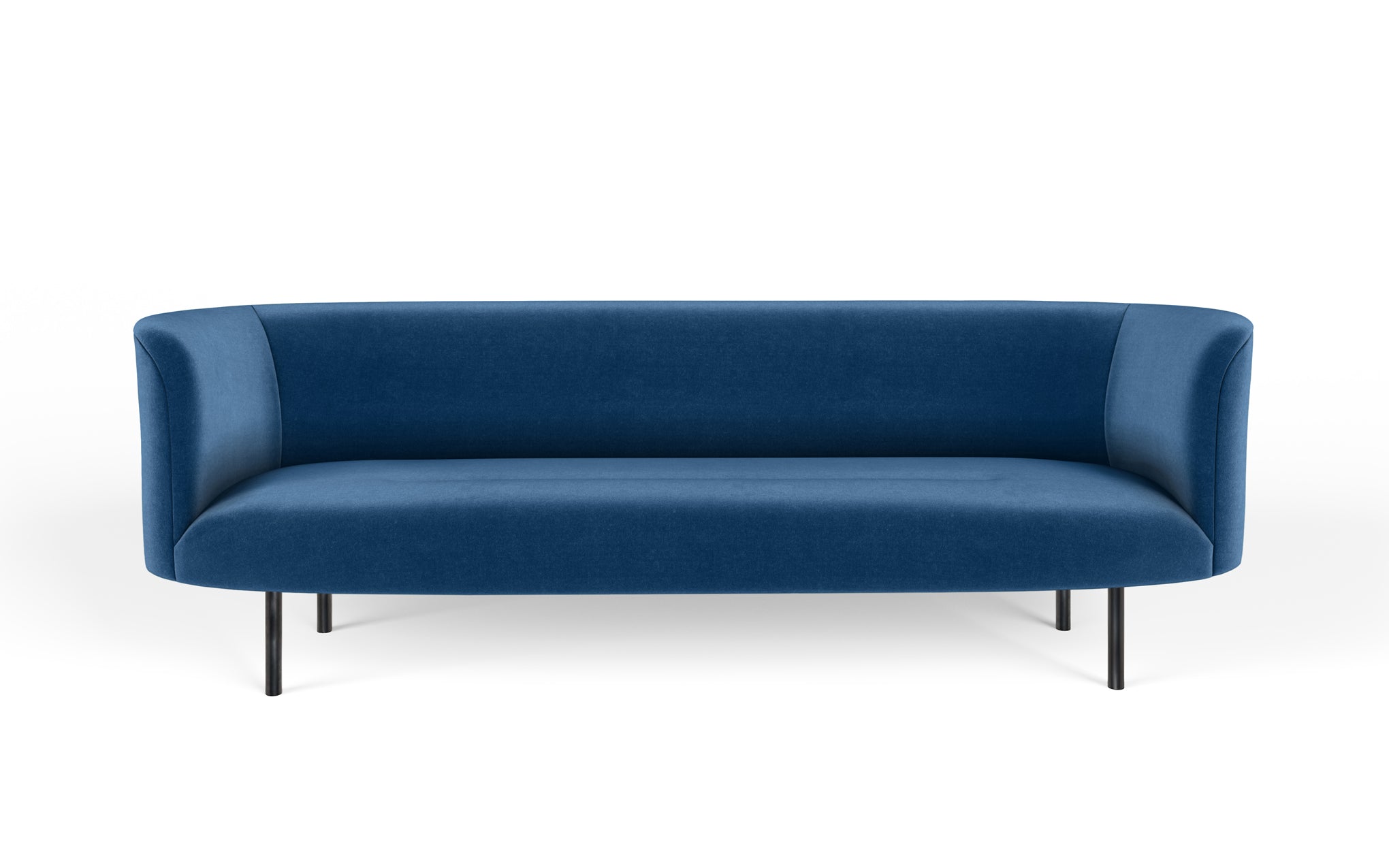 Continuous three seat sofa - sprung seat