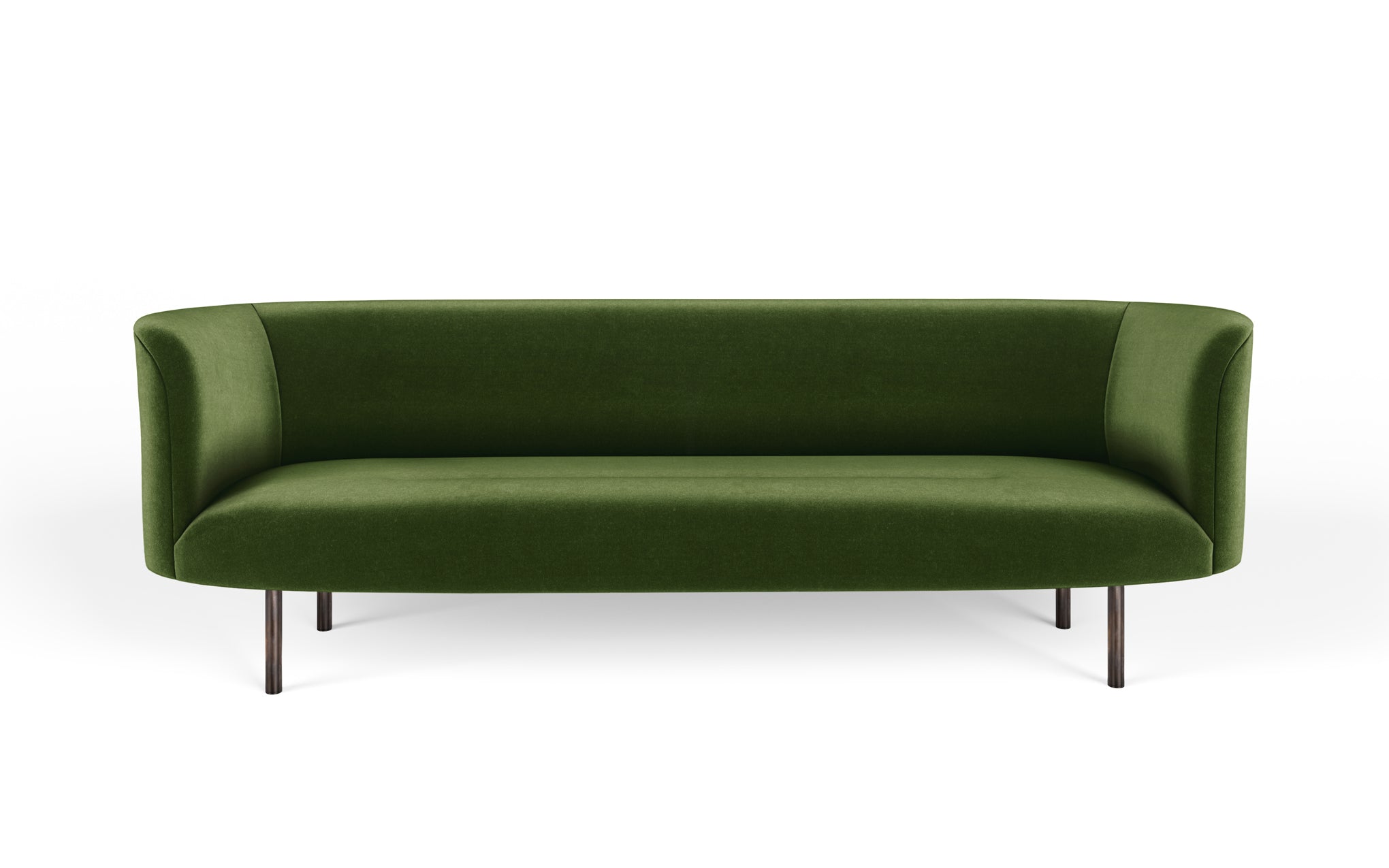 Continuous three seat sofa - sprung seat