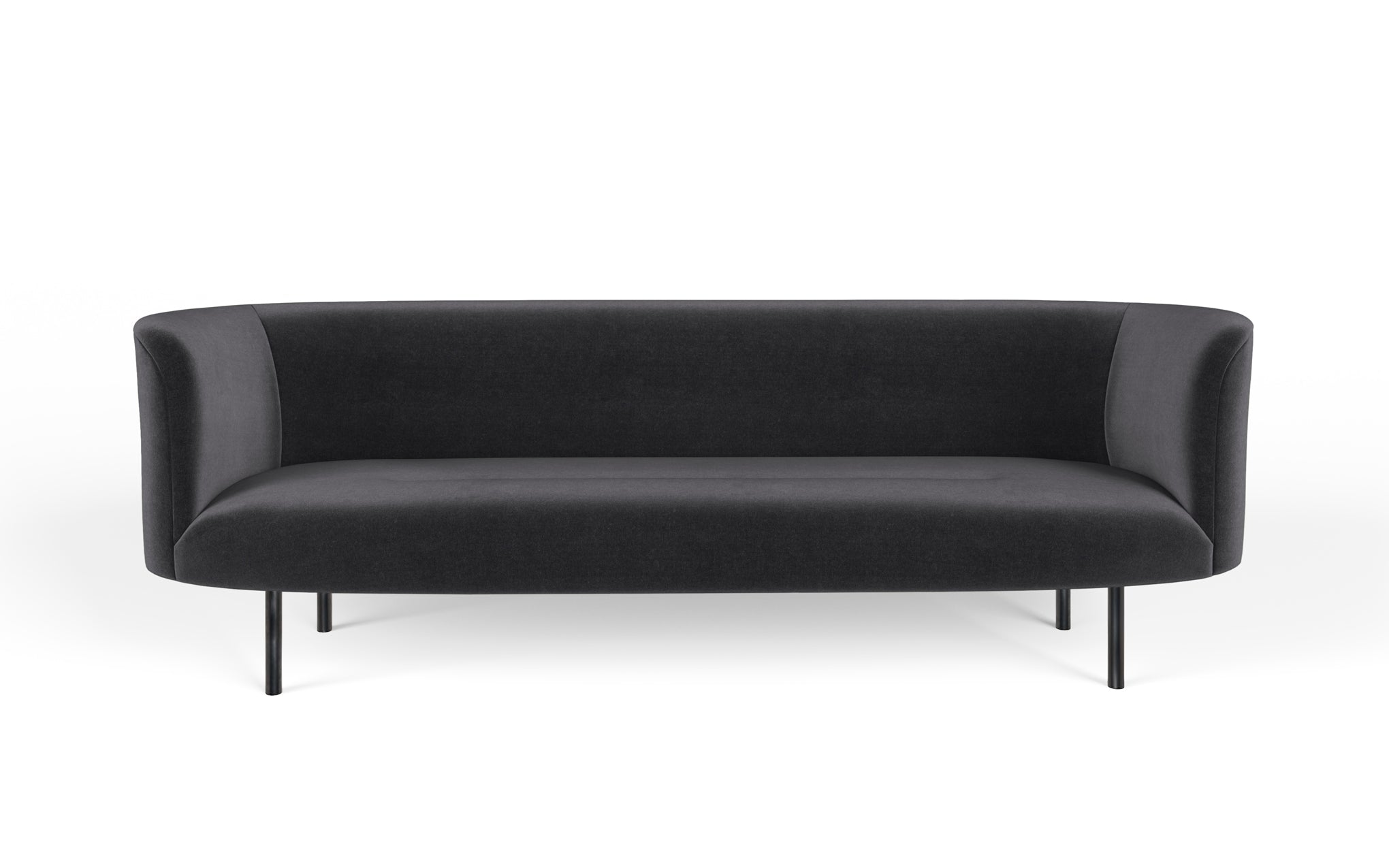 Continuous three seat sofa - sprung seat