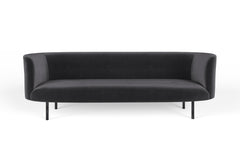 Continuous three seat sofa - sprung seat