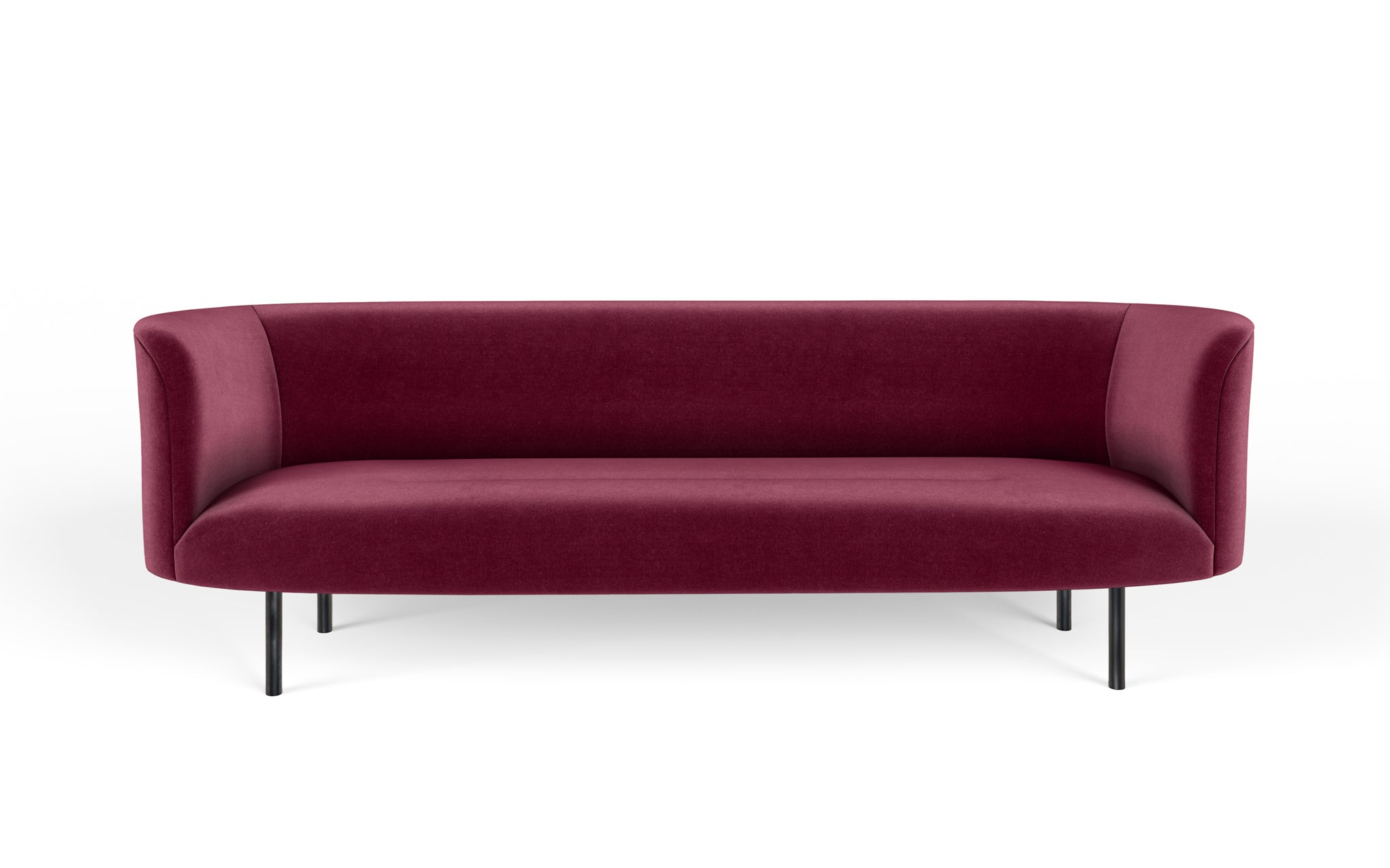 Continuous three seat sofa - sprung seat