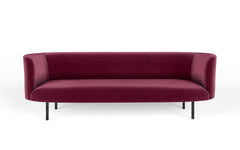 Continuous three seat sofa - sprung seat