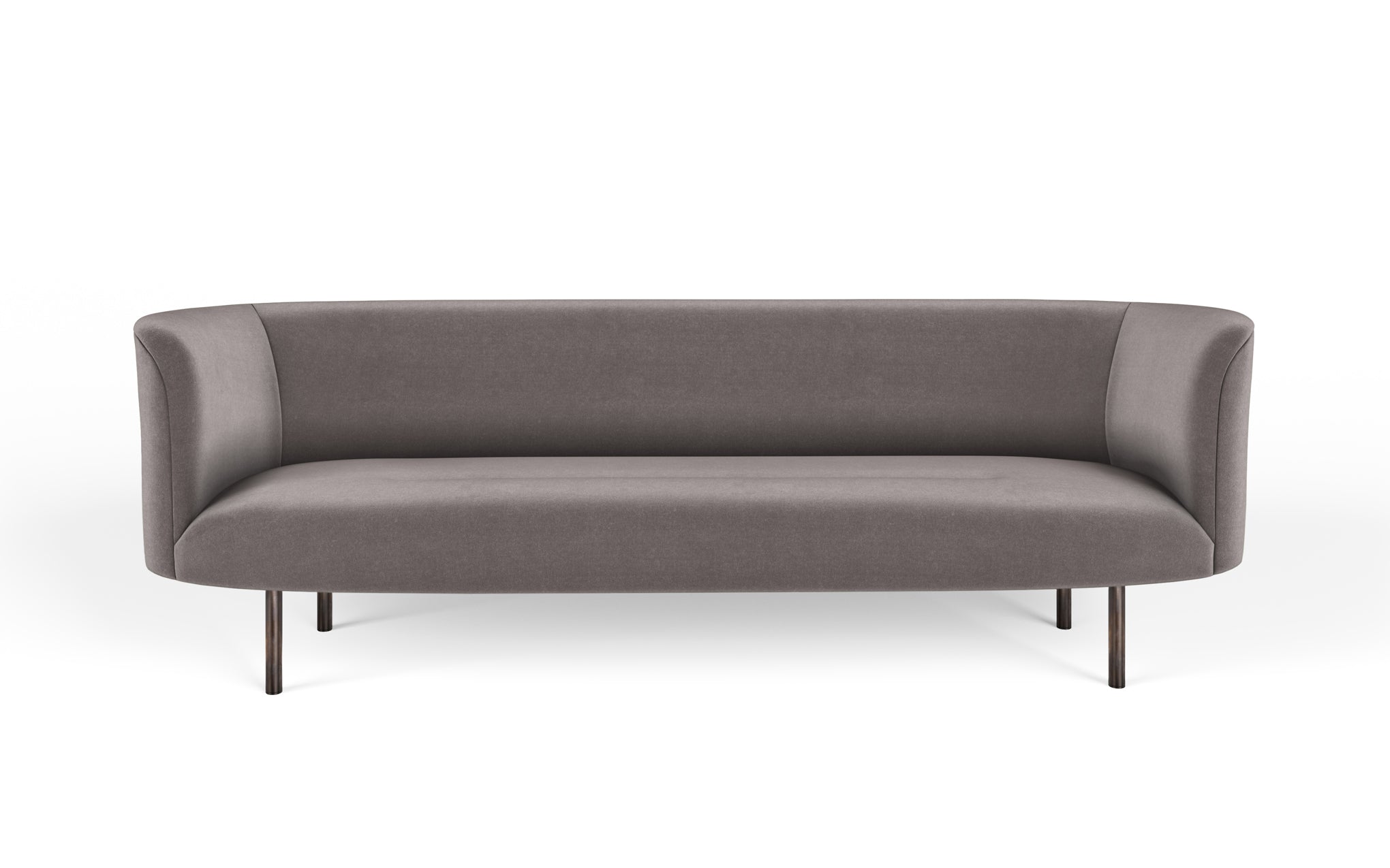 Continuous three seat sofa - sprung seat