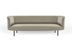 Continuous three seat sofa - sprung seat