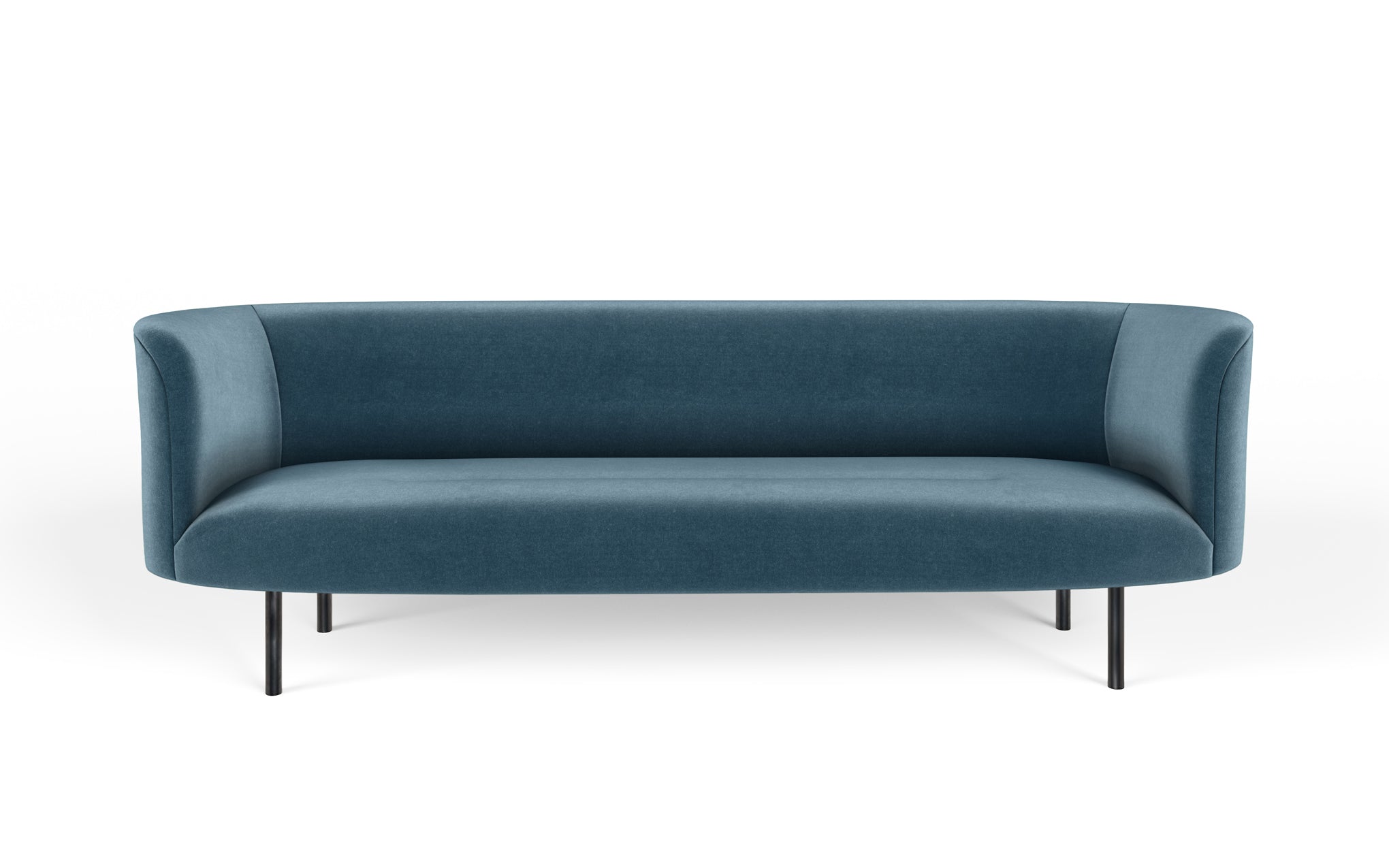 Continuous three seat sofa - sprung seat