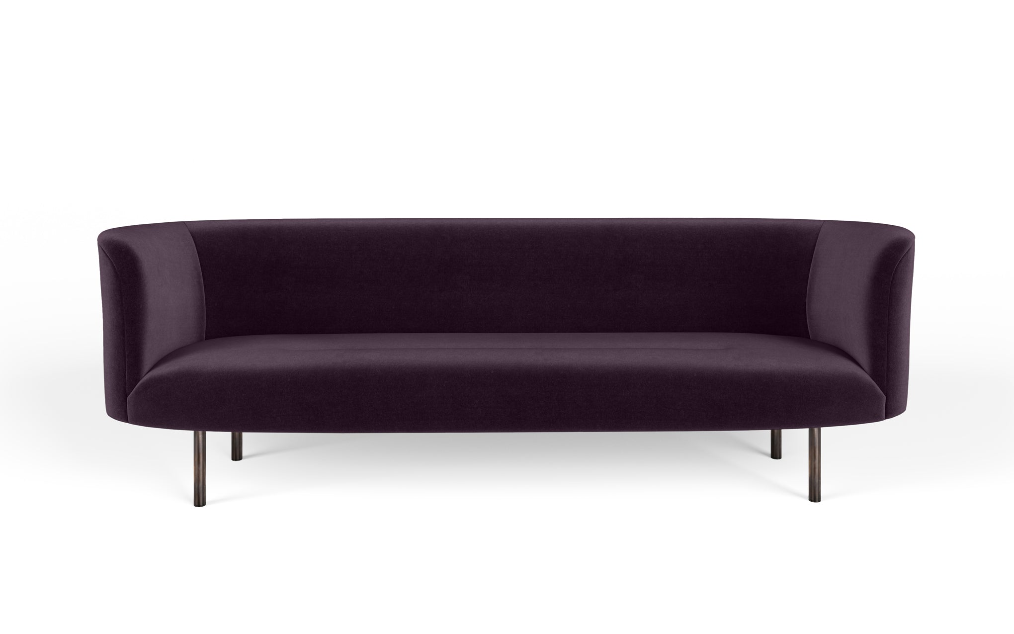 Continuous three seat sofa - sprung seat