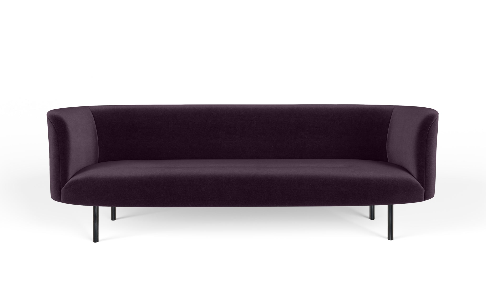 Continuous three seat sofa - sprung seat