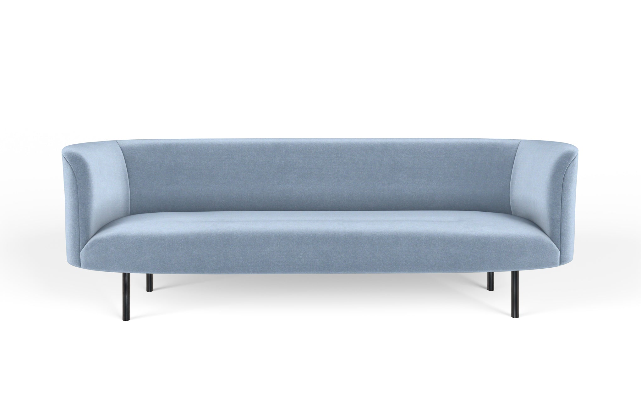 Continuous three seat sofa - sprung seat