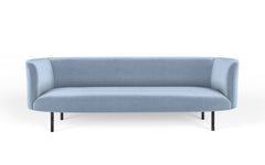 Continuous three seat sofa - sprung seat