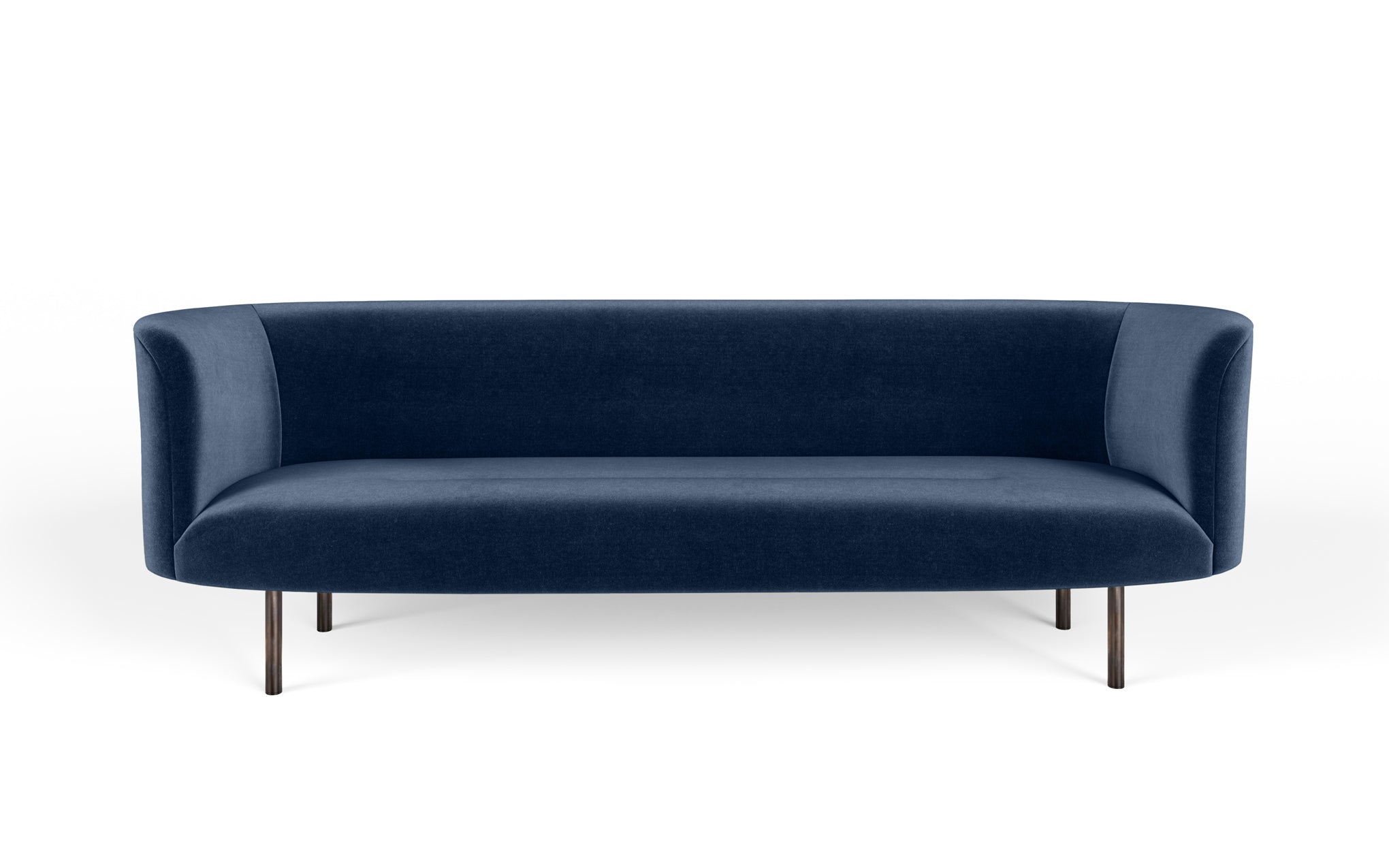 Continuous three seat sofa - sprung seat