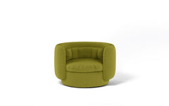 Group armchair with swivel base - informal
