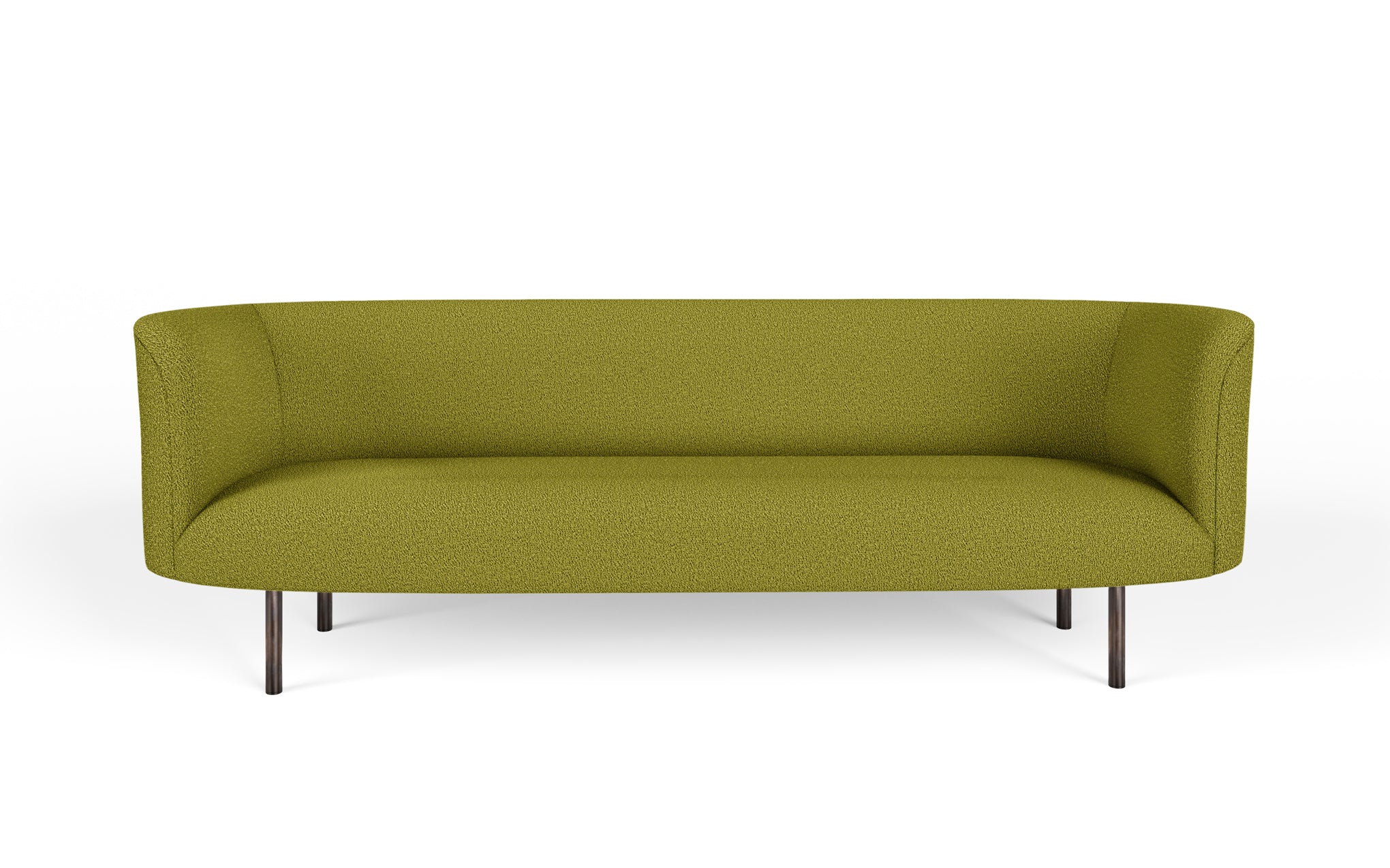 Continuous three seat sofa - sprung seat