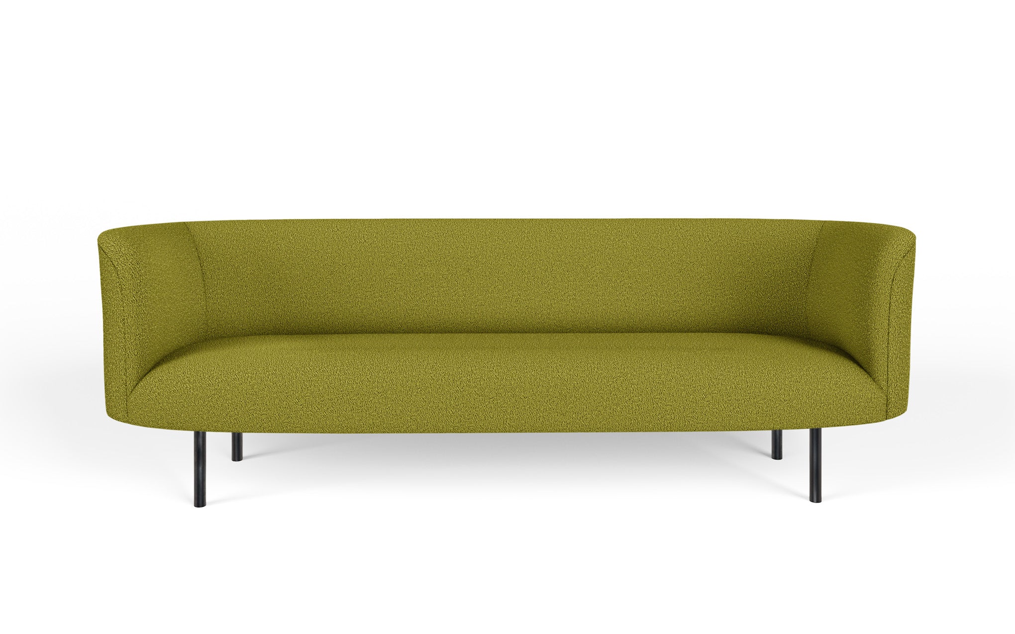 Continuous three seat sofa - sprung seat