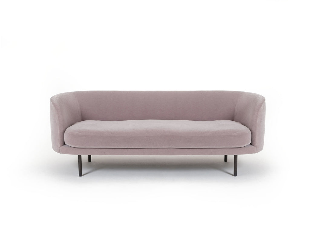 Continuous two seat sofa bench cushion by FaudetHarrison for SCP