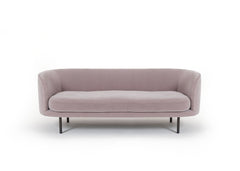 Continuous two seat sofa - bench cushion