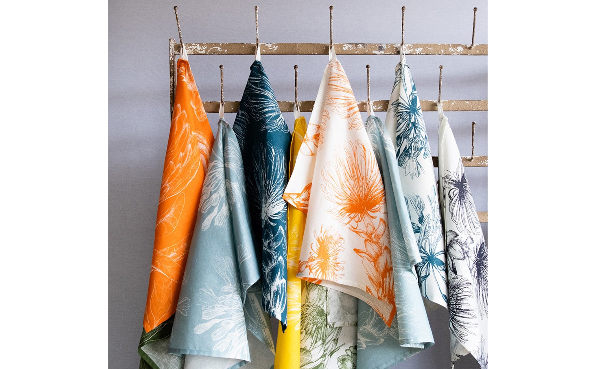 Solid Colour tea towel