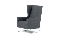 Wing 1 armchair - sledge base