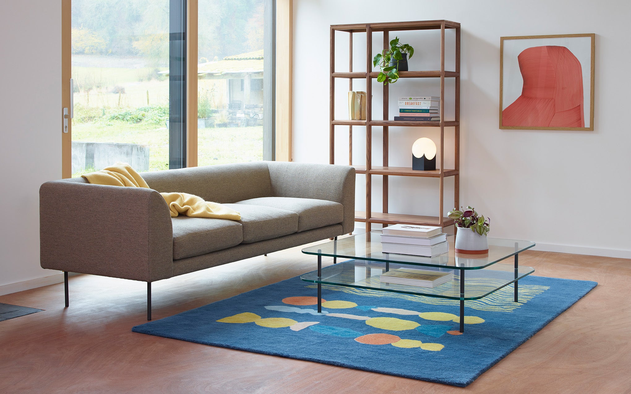 Sax square coffee table